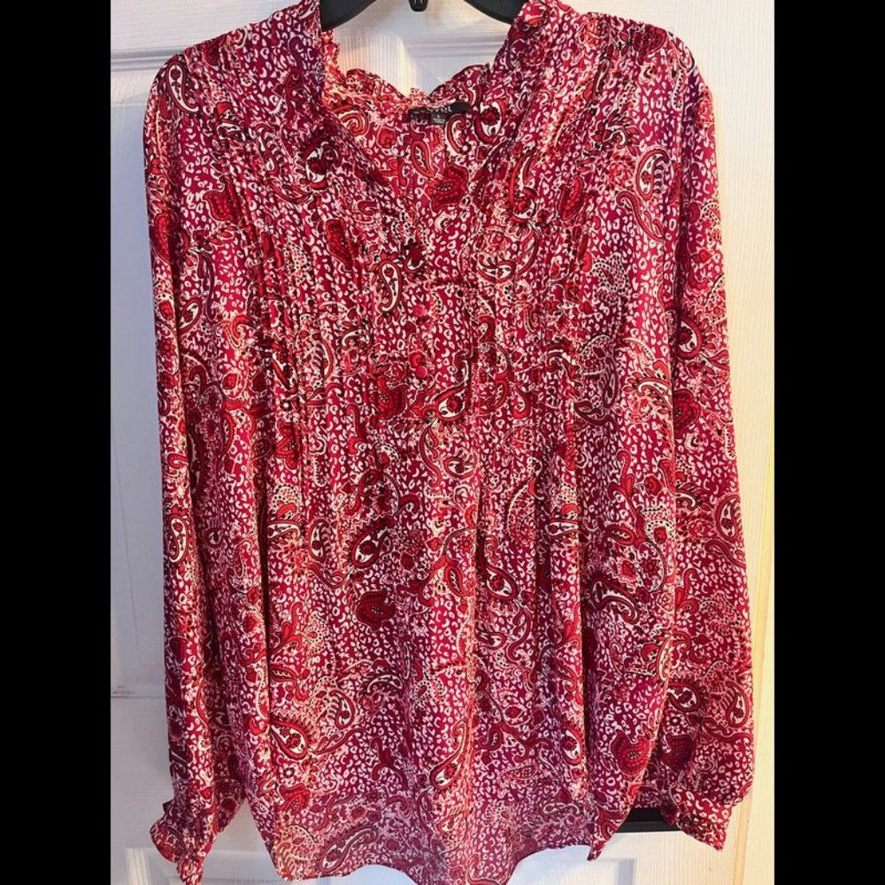NYDJ Pleated Front Tunic
